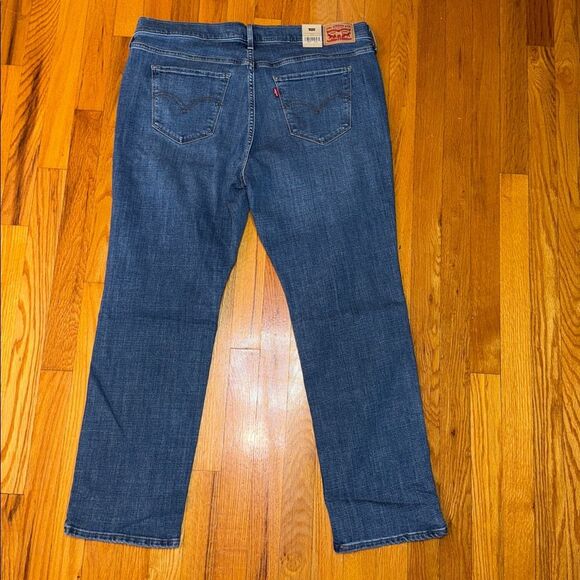 Levi’s Midrise Straight Leg Jeans, Size 18W, NWT - Picture 2 of 8